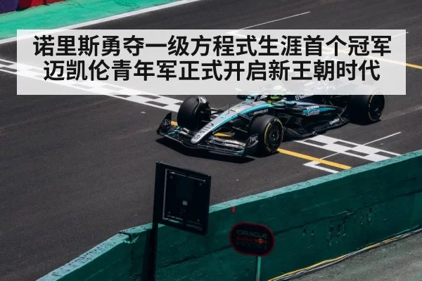 诺里斯勇夺一级方程式生涯首个冠军 迈凯伦青年军正式开启新王朝时代